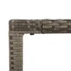 The Living Store 5-tlg. Garten-Essgruppe mit Kissen Grau Produktbild-Vorschau 9