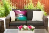 MuchoWow® Outdoor Kissen - Wasserfall - Baum - Rosa - Natur Produktbild-Vorschau 5