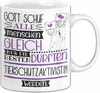 Tierschutzaktivistin Geschenk Becher Tasse Gott Schuf Alle Produktbild-Vorschau 1