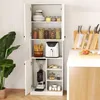 Kuchyňská skříňka COSTWAY 166 cm, bufetová skříňka se 3 Náhled obrázku produktu 7