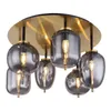 Globo Lighting Deckenleuchte Metall messingfarben matt, 6x Produktbild-Vorschau 5