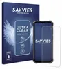 A product box and a phone with a screen protector are shown. Produktbild-Vorschau