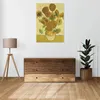 Quadro 60x90 cm  Girasoli, Van Gogh Vintage per il salotto Anteprima dell’immagine prodotto 2