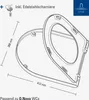 Villeroy & Boch O.novo WC-Sitz Scharniere aus Edelstahl - Produktbild-Vorschau 17