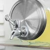 Close-up of a beverage dispenser tap and lid. Produktbild-Vorschau