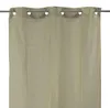 100% Baumwolle Gardine - Taupe - 105x250 cm Produktbild-Vorschau 2