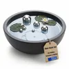 BigDean Miniteich Brunnen Set Schale mit Teichkugeln innen Produktbild-Vorschau 1