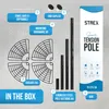 Strex Étagère de Douche Télescopique Noir - Réglable 70-275 Voir les images du produit 6