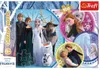 A collage of images from the Disney Frozen II movie, featuring characters and scenes from the film, presented as a puzzle box cover. Produktbild-Vorschau