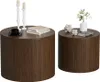 Couchtisch-Set Vicco Tavilo Nussbaum 48 x 48 cm 2 Teile, Produktbild-Vorschau 5