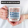 Trendation - Kreta Tasse Urlaub Heimat Geschenk Spruch Produktbild-Vorschau 2