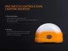 Fenix CL20R, Batteriebetriebene Campingleuchte, Orange, Produktbild-Vorschau 10