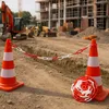 Absperrband Rot-Weiß 5m Durchmesser 5,5mm für Absperrung Produktbild-Vorschau 4