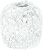 A ball of white yarn with silver sequins. Produktbild-Vorschau