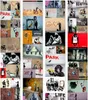 Vlies Tapete - Banksy - a collage 50x1000 cm Streetart Produktbild-Vorschau 5