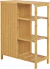 Badezimmerschrank Vetlanda Bambus 87x66x33 cm Badkommode Produktbild-Vorschau 6