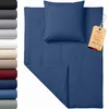 EllaTex Premium Mikrofaser Bettwäsche 155x200 + 80x80 cm – Produktbild-Vorschau 1