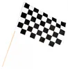 Handflagge Fahne Rennen Rennfahrer 30x45cm Produktbild-Vorschau 1