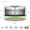ZIPRO Jump Pro IN 16FT 496cm Trampolin Gartentrampolin Produktbild-Vorschau 3