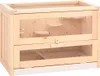 vidaXL Hamsterkäfig 60x35,5x42 cm Massivholz Tanne Produktbild-Vorschau 8