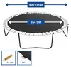 Aga Surface de rebond pour trampoline 400 cm (84 œillets) Voir les images du produit 3