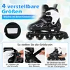 COSTWAY Einstellbare Inlineskates für Kinder, 4 Größen Produktbild-Vorschau 4