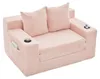okwish Klappsofa mit 2 Kissen und Becherhalter,Modernes Produktbild-Vorschau 10