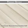 Wodoodporna zasłona drzwiowa 220 g/m², imitacja lnu, z Podgląd zdjęcia produktu 5