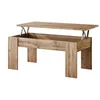 Ausklappbarer Couchtisch APERTO Eiche Wotan Produktbild-Vorschau 3
