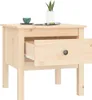 Tavolino 50x50x49 cm in legno di pino massiccio Anteprima dell’immagine prodotto 4