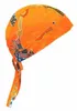 Bandana Kopftuch orange fröhliche Division, Bandana Cap Produktbild-Vorschau 1