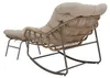 home24 Gartensessel mit Fußhocker - Stahl / Webstoff - Grau Produktbild-Vorschau 6