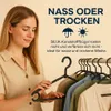 Siluk_ Kleiderbügel Wäschebügel Kunststoff drehbar Produktbild-Vorschau 7
