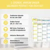 Abwischbarer Wandkalender 2026 A4 - "Bunt" Jahresplaner Produktbild-Vorschau 2