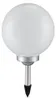 3er Set LED Solarleuchten, Kugel weiß, Erdspieß, D 10/20 cm Produktbild-Vorschau 17