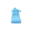 A front view of a single blue sneaker. Podgląd zdjęcia produktu