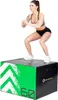 HMS Fitness PYBS01, Plyometrisches Boxset, Schwarz, Blau, Produktbild-Vorschau 2