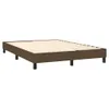 vidaXL Boxspringbett mit Matratze & LED Dunkelbraun 140x190 Produktbild-Vorschau 6
