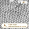 Dywanik łazienkowy DarianA Ananas 50×80 cm srebrnoszary Podgląd zdjęcia produktu 5