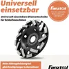 FANZTOOL Meule diamantée abrasive 180 mm x 22,2 mm, pour Voir les images du produit 4
