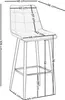 NEW HOME Hocker CHIC gespolsterter Esszimmerhocker mit Produktbild-Vorschau 7