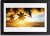 Bild 30x20 MDF-Rahmen Wandkunst Palm Beach Sea Landschaft Produktbild-Vorschau 1