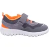 A side view of a single child's sneaker. Produktbild-Vorschau