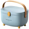 Relaxdays Cassetta dei medicinali, 4 scomparti, inserto Anteprima dell’immagine prodotto 8