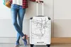 MuchoWow® Koffer Handgepäck Trolley Rollkoffer Kleine Produktbild-Vorschau 5
