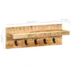 vidaXL Szafa ścienna 60 x 15 x 20 cm Szorstkie lite drewno Podgląd zdjęcia produktu 6