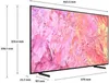 Samsung Q60C 43 Zoll QLED Smart TV 43Q60C (2023), HDR, Produktbild-Vorschau 6