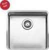 REGINOX KANSAS 40-40-CC (304) Elite Edelstahlspüle OHNE Produktbild-Vorschau 3