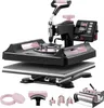 SucceBuy 8-in-1-Heißpresse, 15 x 15 Zoll Produktbild-Vorschau 1