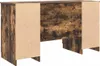 vidaXL Schreibtisch Räuchereiche 140 x 49 x 76 cm Produktbild-Vorschau 6